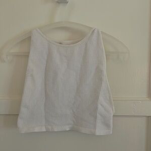 Free People Not So Basic Brami XS/S White - Textured